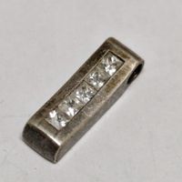 Vintage Pendentif Anhänger aus massivem Silber #A6