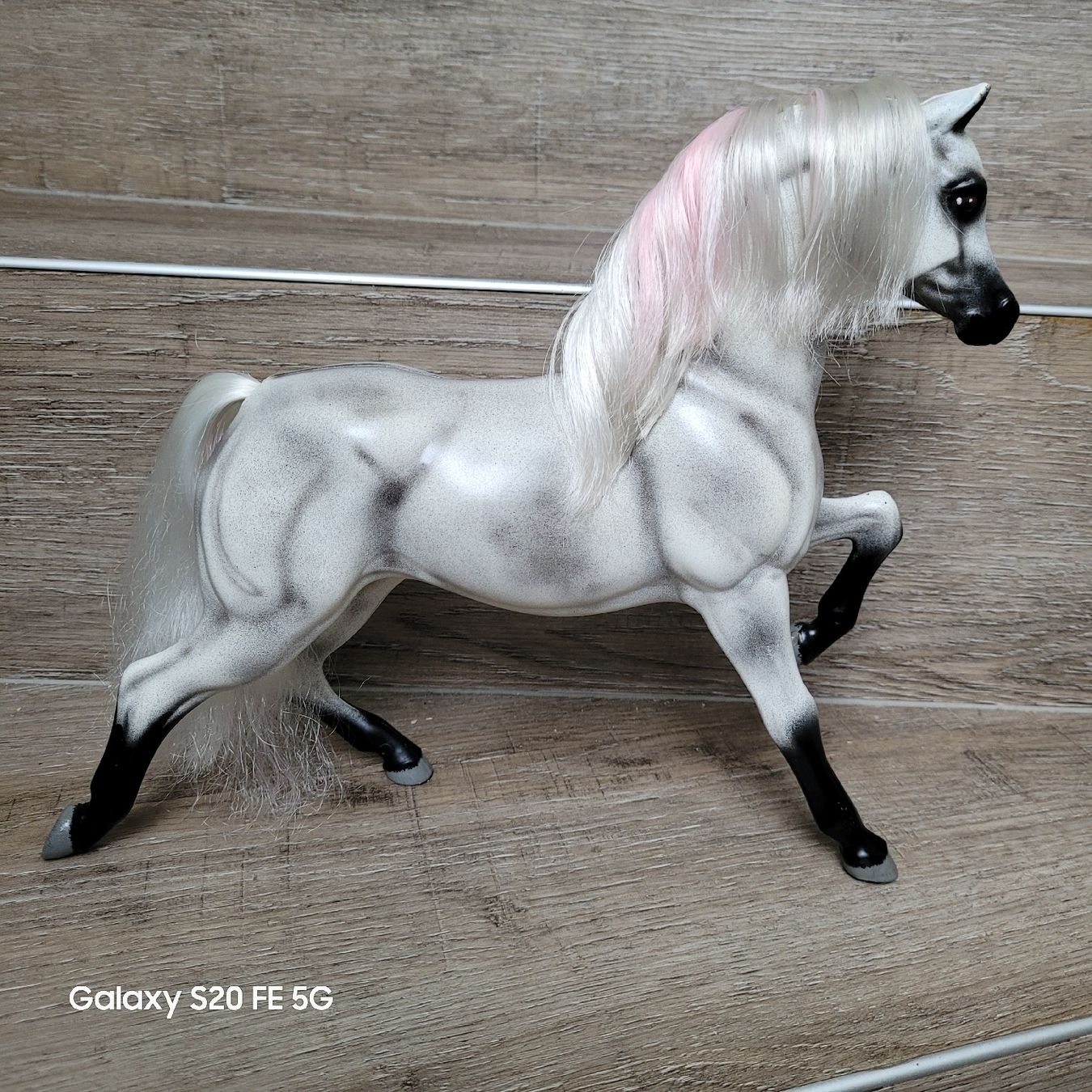 Giocattoli: Barbie Pferd Hengst Seraphin Repaint – Usato da Niederbuchsiten venduto da klengyel 1