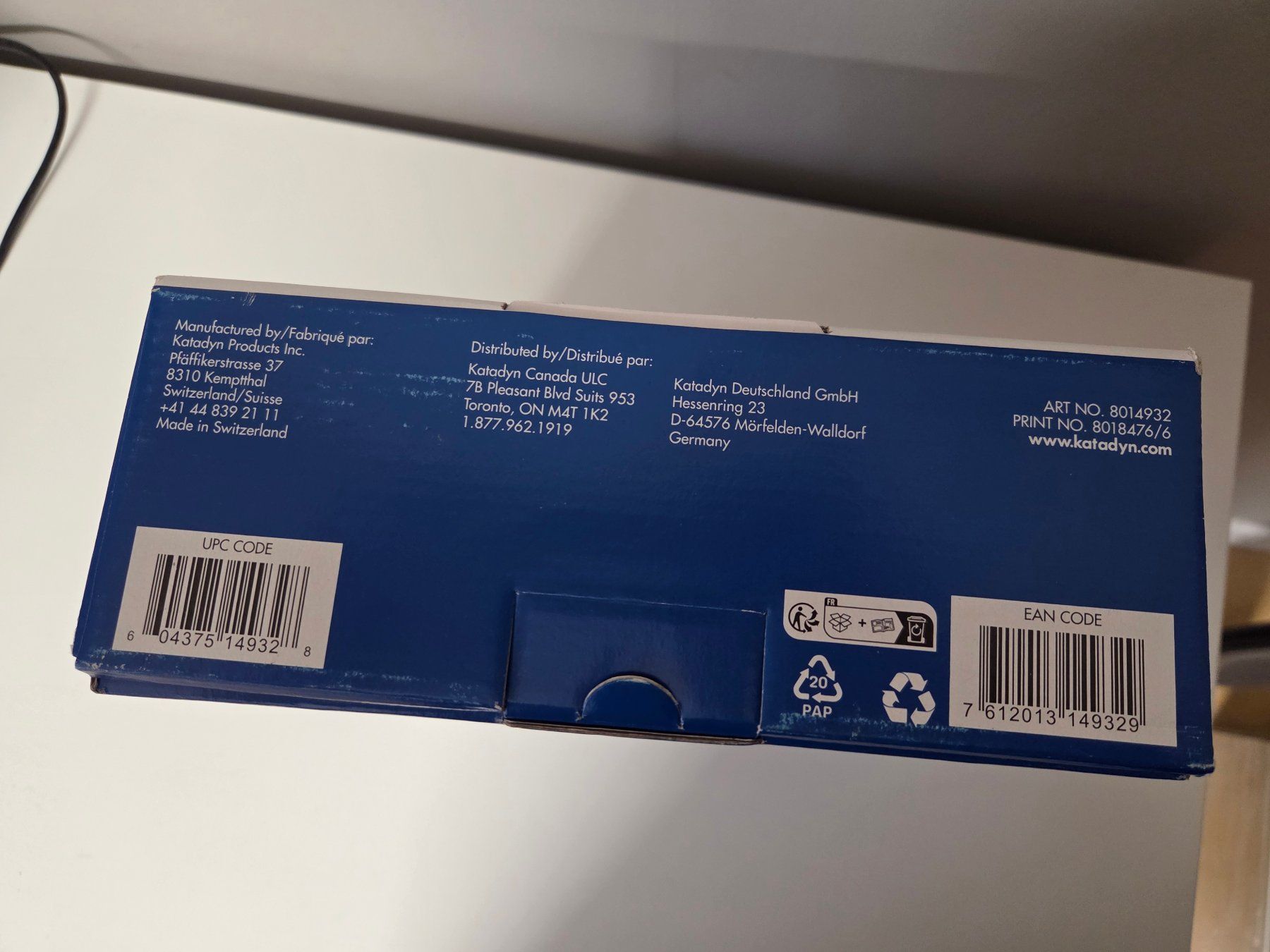Katadyn Sanitär: NEU Katadyn Vario Wasserfilter Microfilter originalverpackt – Neu und originalverpackt aus wallbach von 88-Melanie 4
