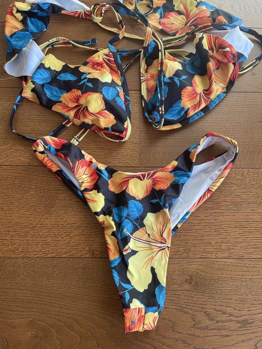 Costumi da bagno & Bikini: Wunderschönes Blumen Bikini Gr M Neu – Nuovo e nell'imballaggio originale da Bassersdorf venduto da Sandy456 2