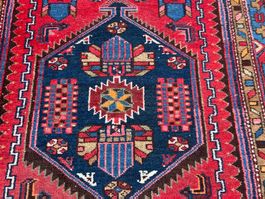 Persischer Hamadan Antik Läufer – 270 × 103 cm