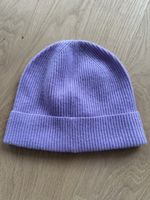 Kaschmirbeanie Lila 