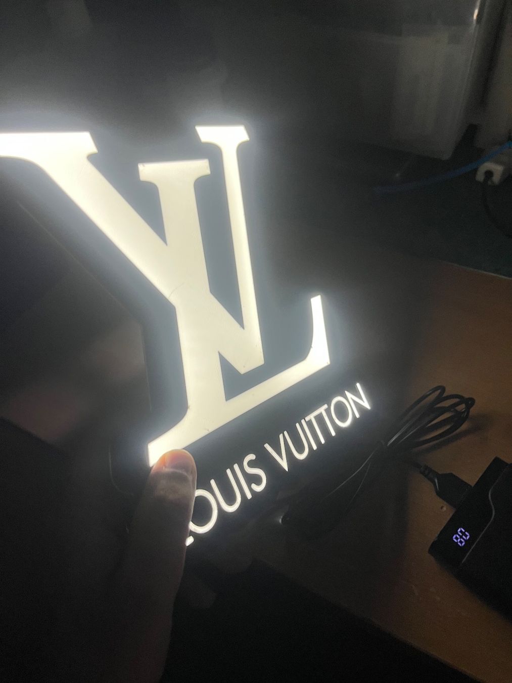 Lampade: Lampe LightBox LED design Louis Vuitton – Nuovo (secondo la descrizione) da Noville venduto da Berlusconi55 1