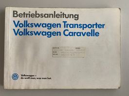 VW Transporter/Caravelle Betriebsanleitung (1990)
