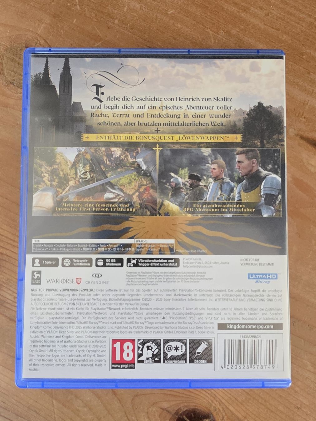 Giochi: Kingdom Come Deliverance 2, PS5 – Usato da Teufen AR venduto da Katzenbuckel 1