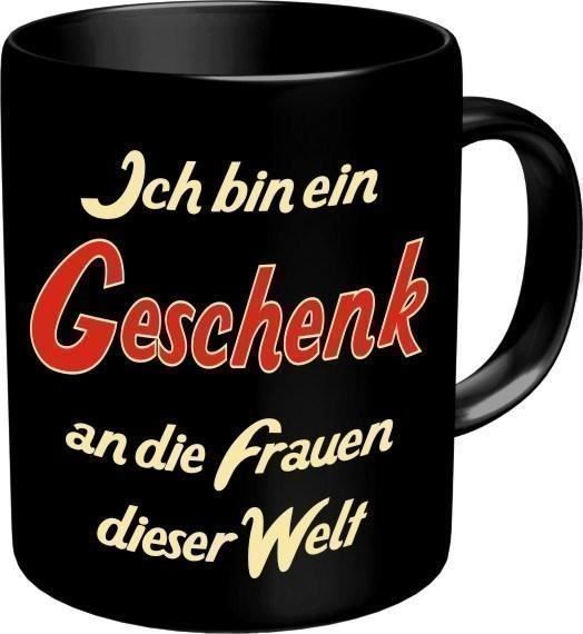 Tassen: Tasse - Ich bin ein Geschenk... – Neu und originalverpackt aus Ennetbürgen von open24shop