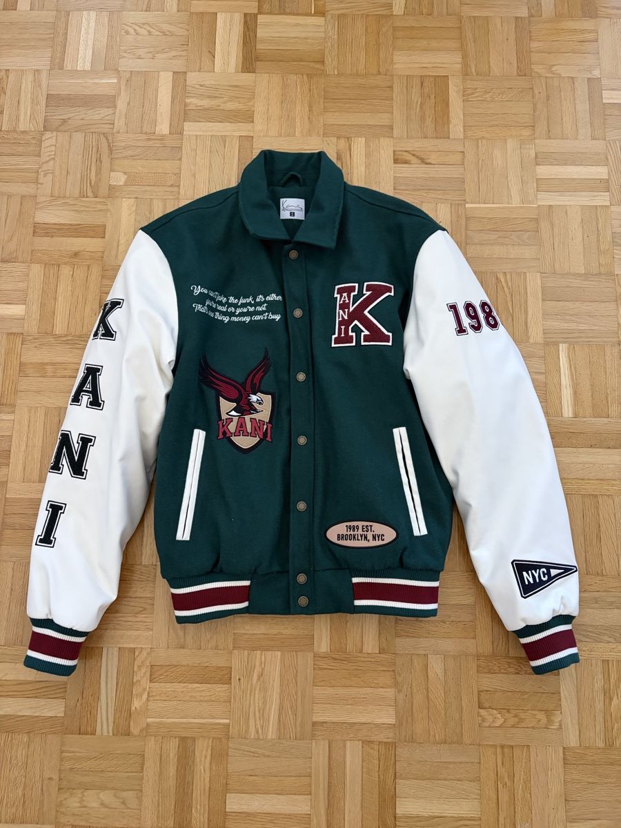 Karl Kani Giacche: Baseball Jacke von Kani – Nuovo (secondo la descrizione) da Fehraltorf venduto da van_dw58
