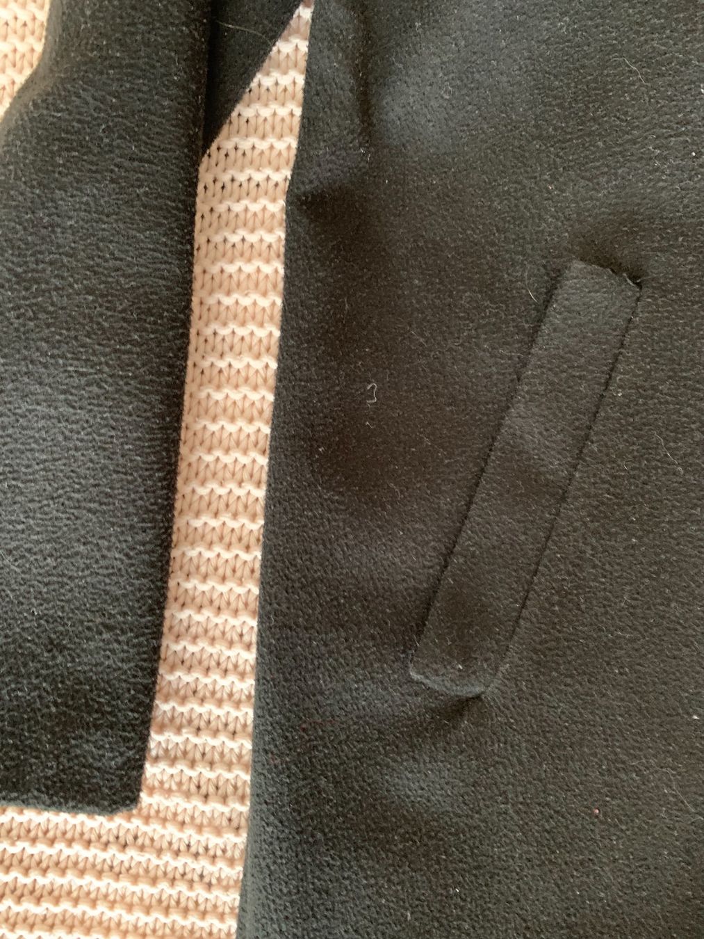 Zebra Cappotti: Manteau noir classique – Usato da Montreux venduto da iizaa811 1