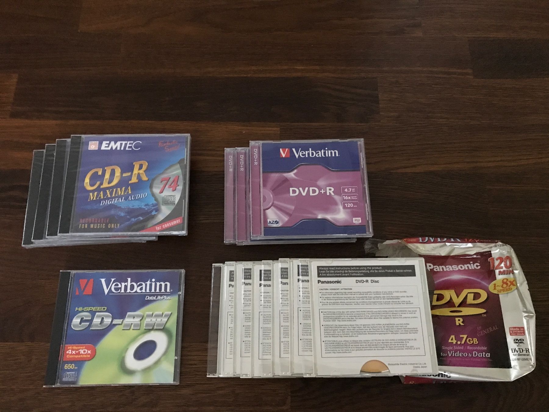 Tutti i DVDs: DVD / CD Rohlinge – Nuovo e nell'imballaggio originale da Zuzwil BE venduto da feluna3