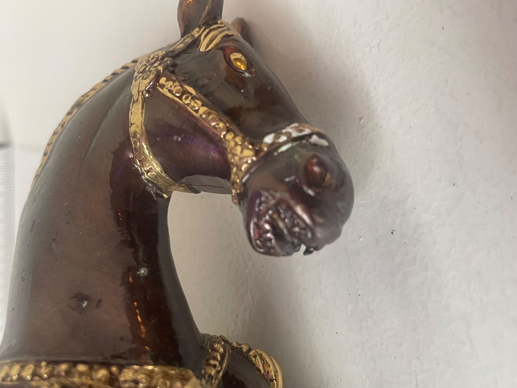 Sculture & Statue: Cheval en bronze - Skulpture – Usato da Minusio venduto da Pink222 6