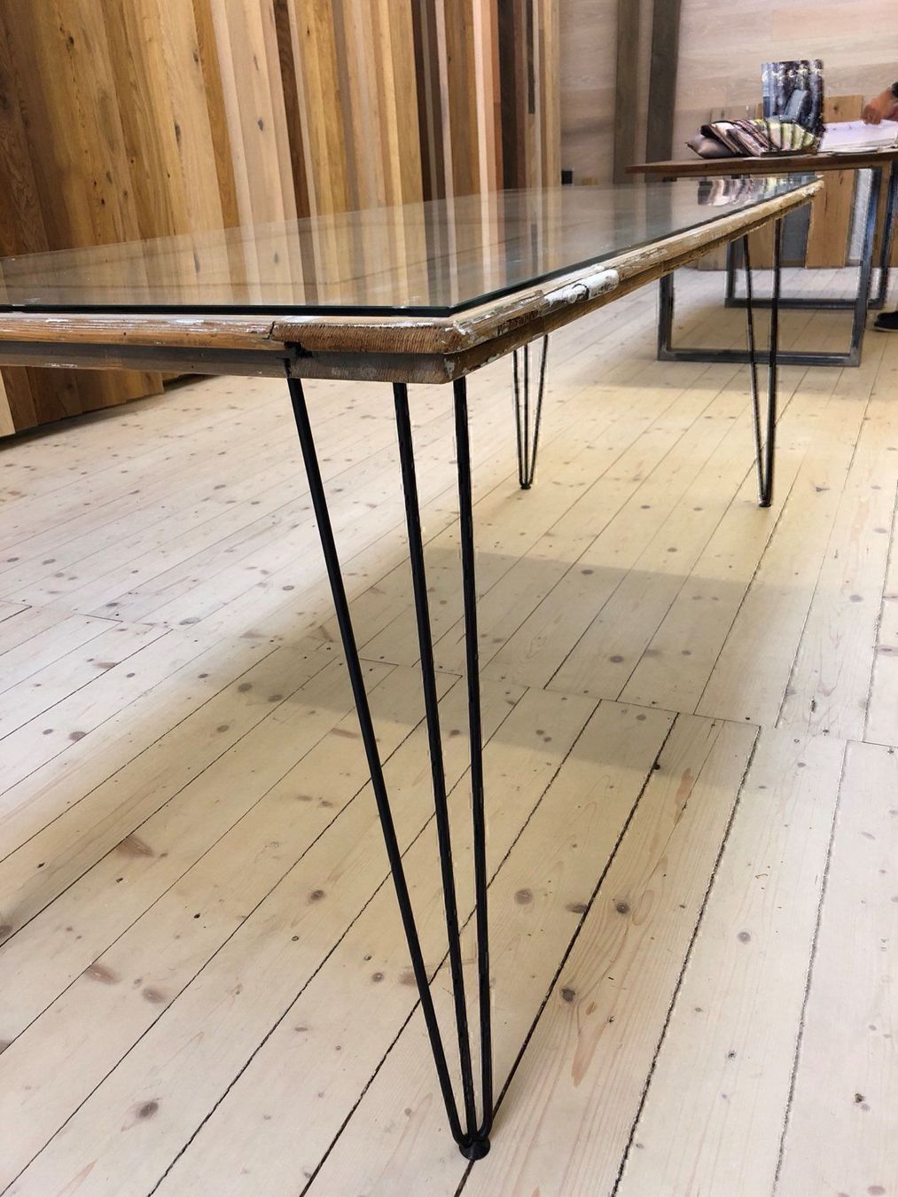 Tavoli: Vintage Tisch aus alter Türe – Nuovo (secondo la descrizione) da Meilen venduto da marsico79 1