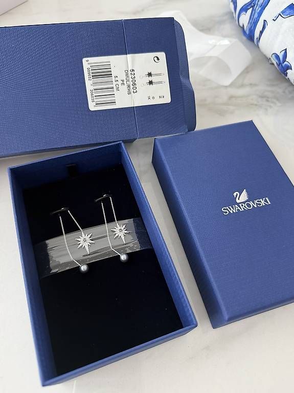 Ohrringe & -stecker: Boucles d'oreilles Swarovski  – Gebraucht aus Bulle von Preteni