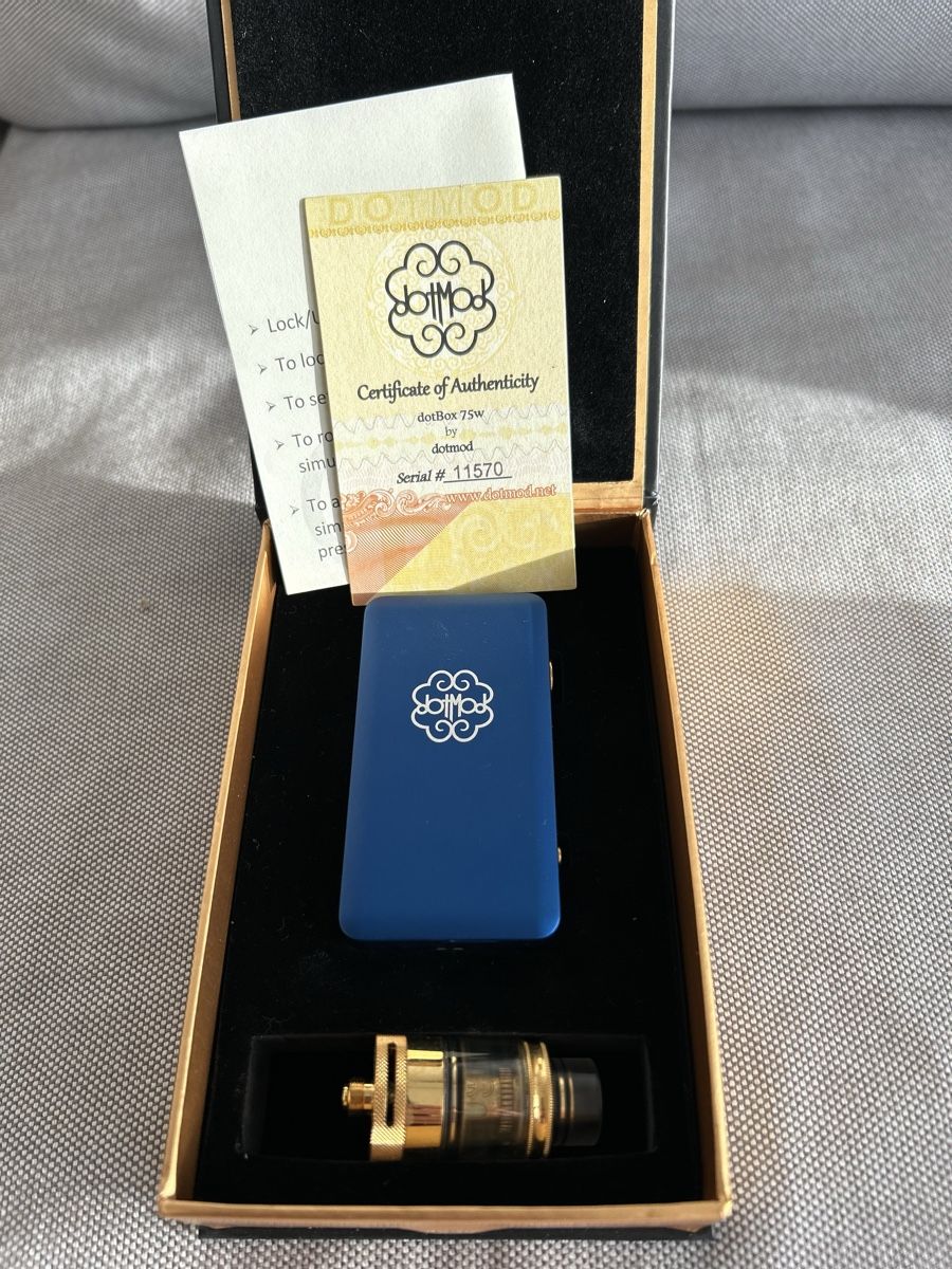 Altri Prodotti per fumatori: DotBox 75W Duo pack – Usato da Delémont venduto da Fleurou2025 4