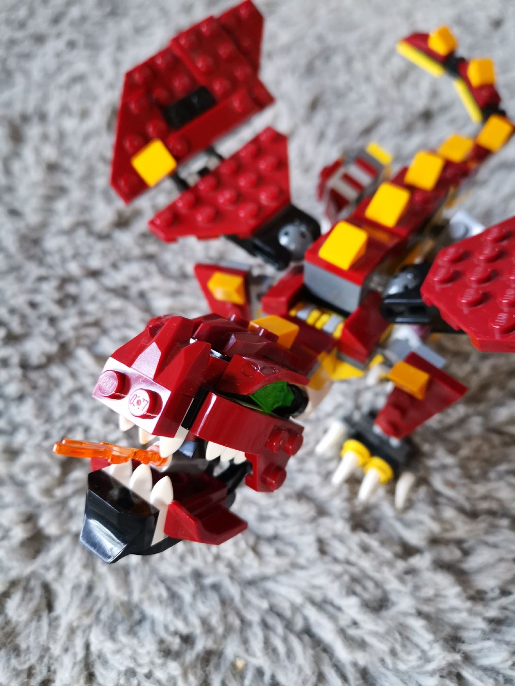 Modellini d'auto: Lego SetDrache, Rennauto, Feuerwehr – Usato da Lanzenhäusern venduto da Gimli72 2