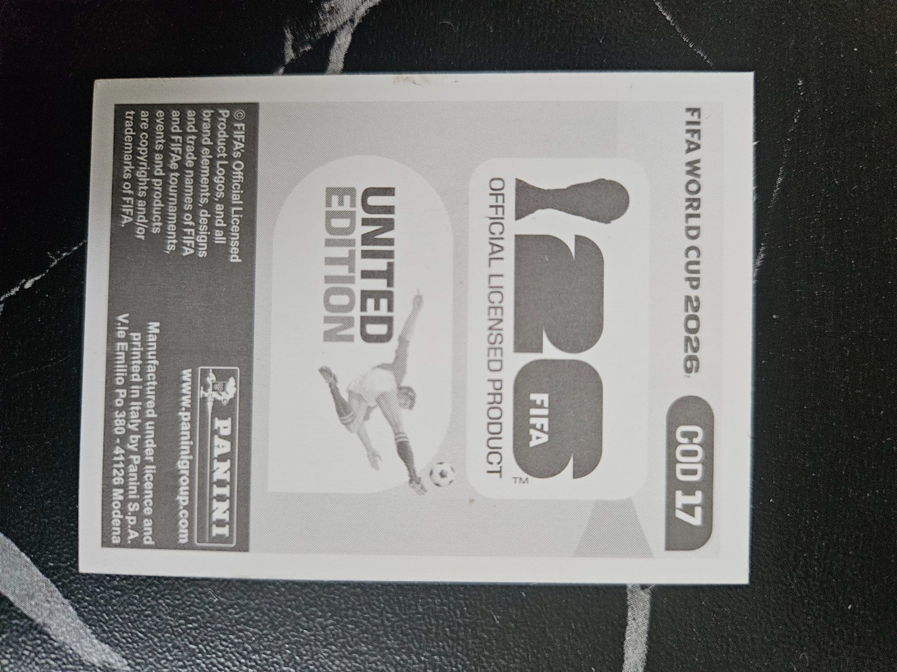 Panini Cartes à collectionner: COD17 – D'occasion à Würenlingen par Dinli 1
