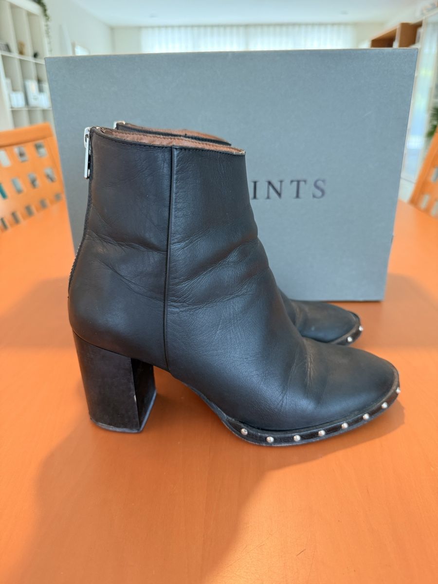 Allsaints Scarpe da donna: All Saints Stiefel Leder Schwarz Gr. 38 – Usato da Wädenswil venduto da stg_9zfm 1