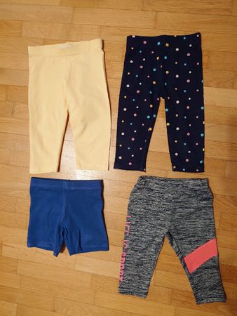 4er Set Mädchen Leggings, Grösse 104