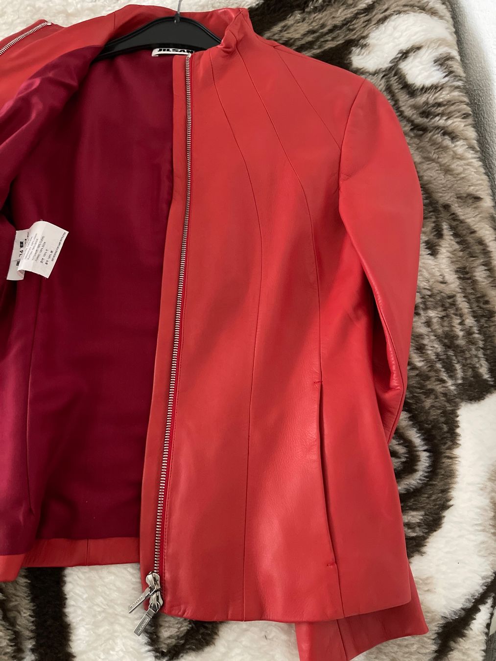 Jil Sander Jacken: Jil Sander Echtleder Jacke Gr 34-1mal getragen – Gebraucht aus Gutenswil von yneB1943 5