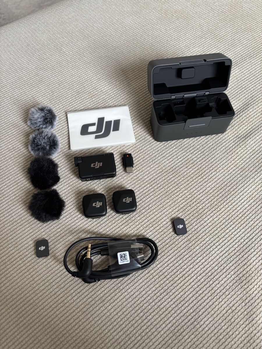 DJI Mikrofone: DJI Mic Mini (2 TX + 1 RX + Charging Case) – Gebraucht aus Wangs von J.Flammer