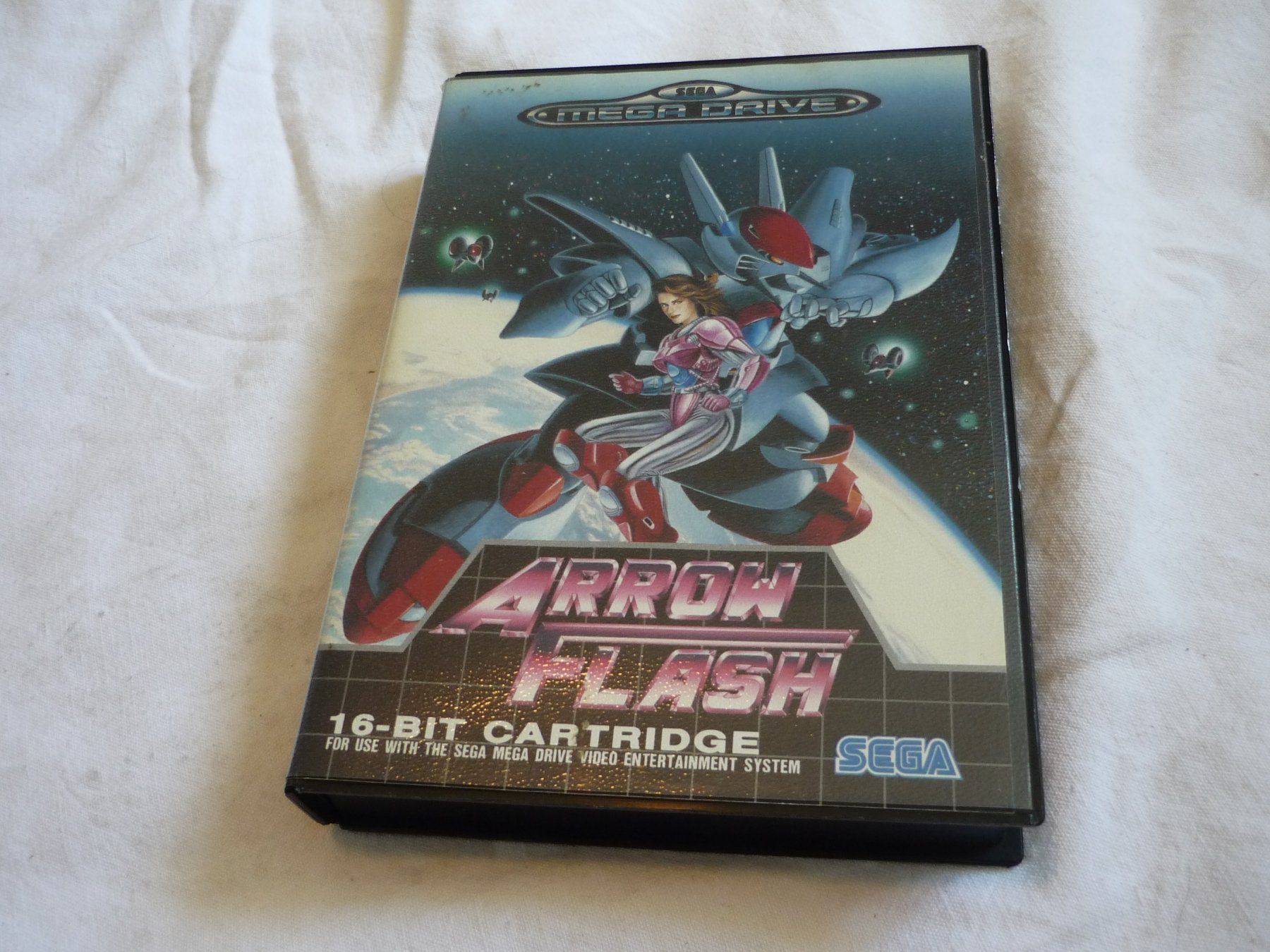 Sega Jeux: Videospiel - Sega Mega Drive 16 bit - Arrow Flash – D'occasion à Beringen par zzRegal
