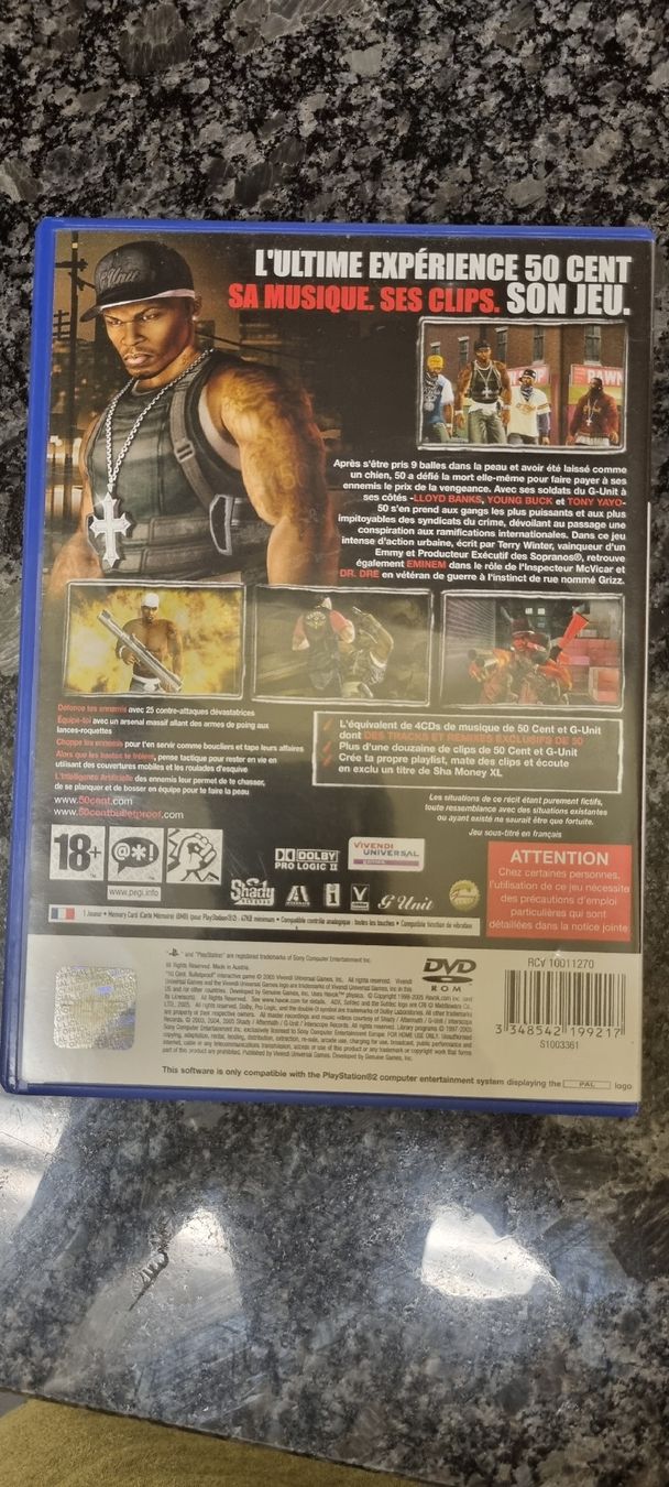 Giochi: 50 Cent: Bulletproof -PS2 Game - very Rare ! – Usato da Allschwil venduto da NDSS9483 2