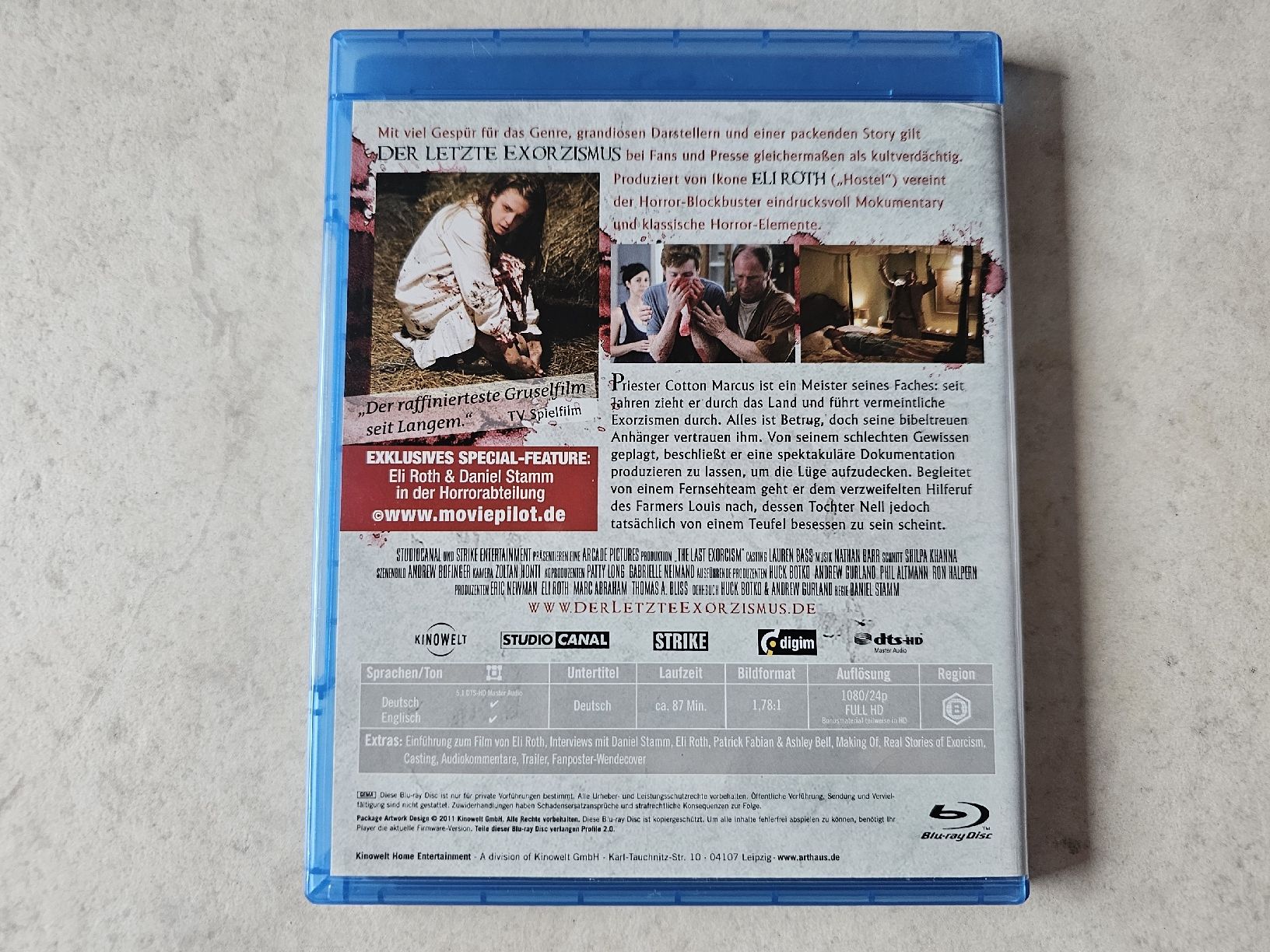 Tutti i DVDs: Der letzte Exorzismus  /  Bluray – Usato da Schneisingen venduto da backstore24 1