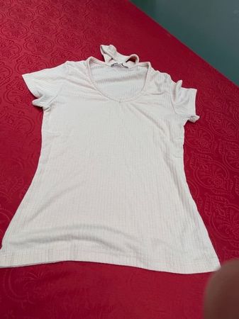Mädchen Oberteil T-Shirt Tally Weijl S (Hell Rosa)
