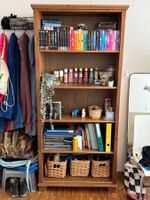 Etagère IKEA teintée bois naturel