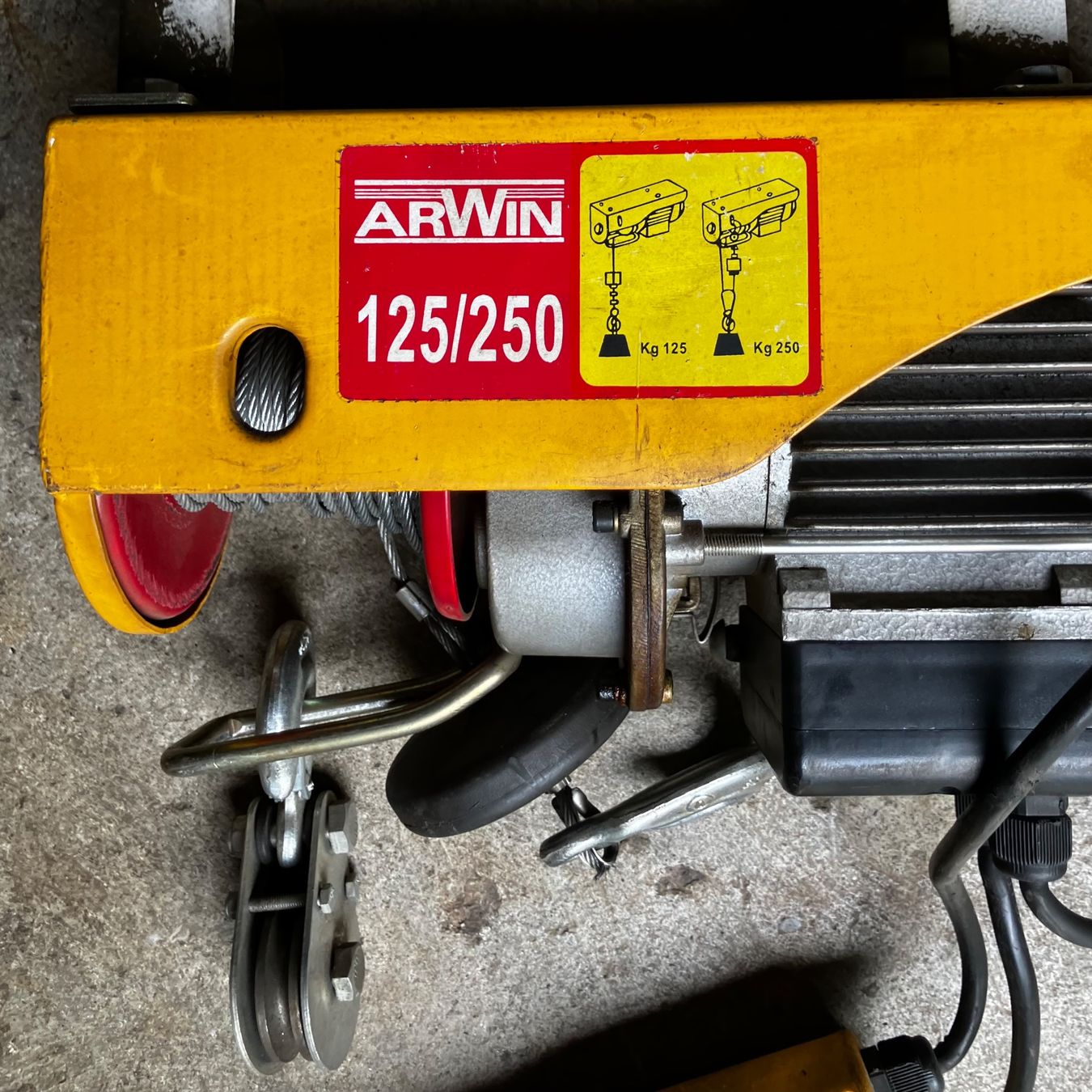 Kräne: Seilhebezug ARWIN, Werkstattkran – Gebraucht aus Hohentannen von kudulibi 1