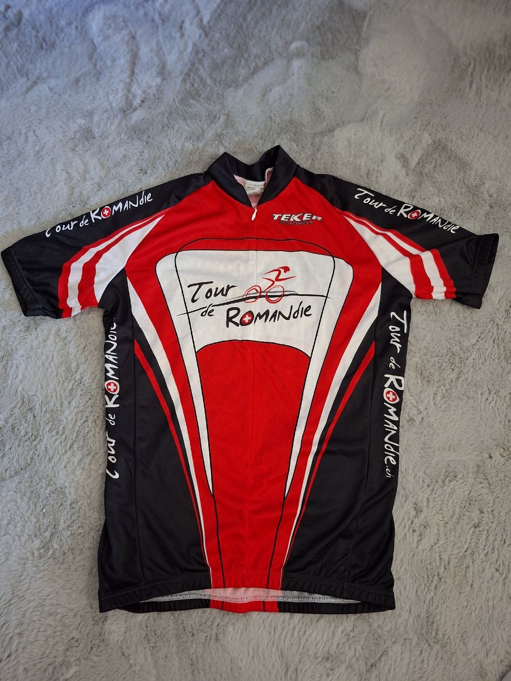 Leibchen & Hosen: Maillot cyclisme Teker Tour de Romandie – Gebraucht aus Renens VD von ser_j2fn