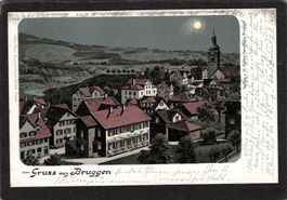 Gruss aus Bruggen SG , gel. 1899