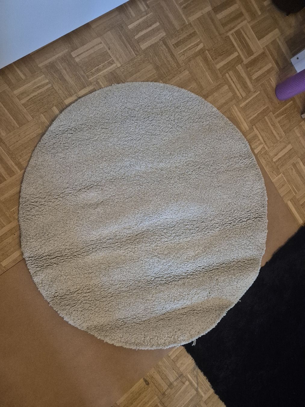 Teppiche: Tapis rond beige clair – Gebraucht aus Genève von cat_ps7g