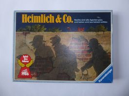 Ravensburger Spiel Heimlich, Spiel des Jahres 1986, komplett