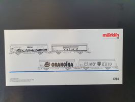 MÄRKLIN: SBB GETRÄNKEWAGEN-SET 4784 NEUWERTIG/OVP