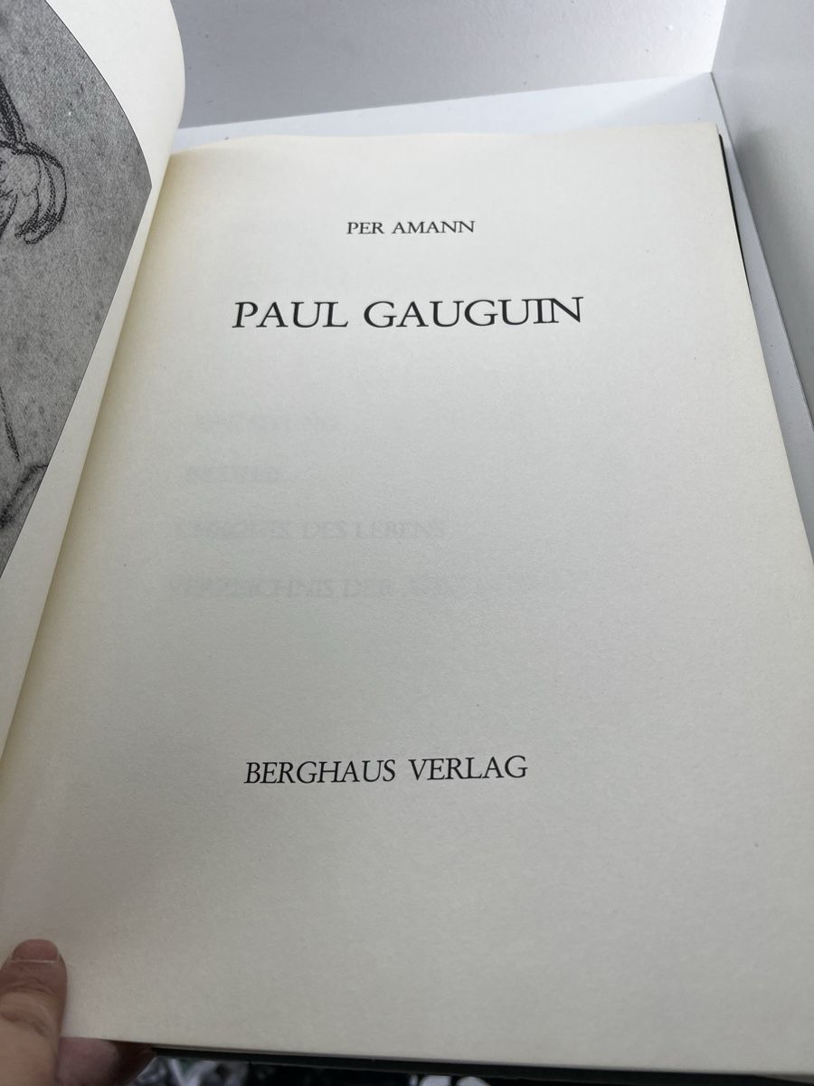 Libri: Paul Gaugin - Per Ammann - 1989 – Usato da Wettingen venduto da NickInc 1