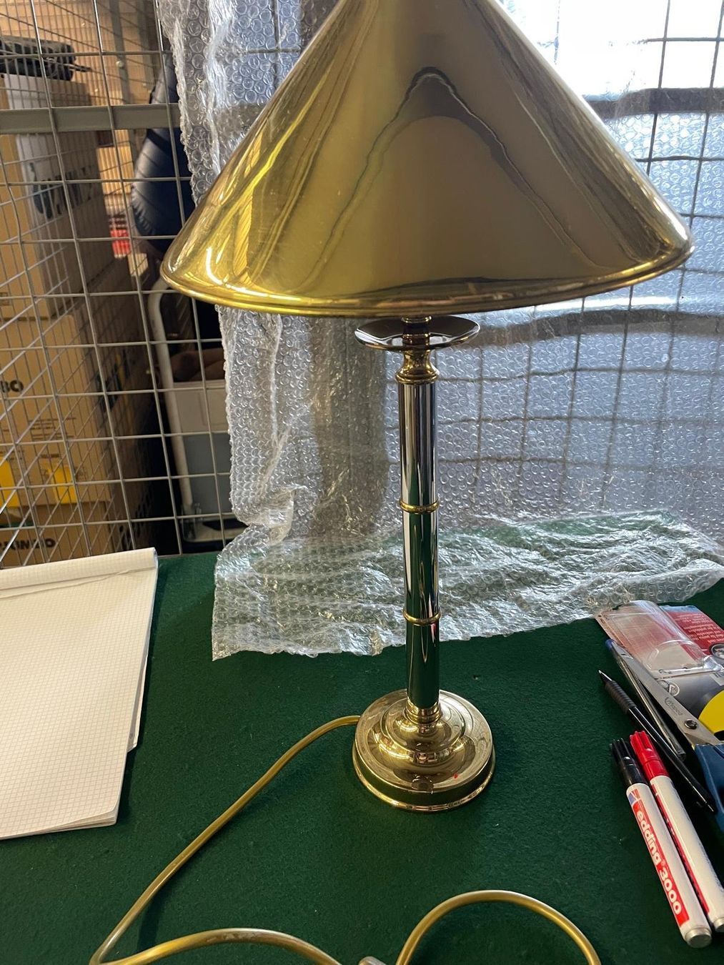 Lampade: Lampe aus Messing – Usato da Meilen venduto da sho_vct5