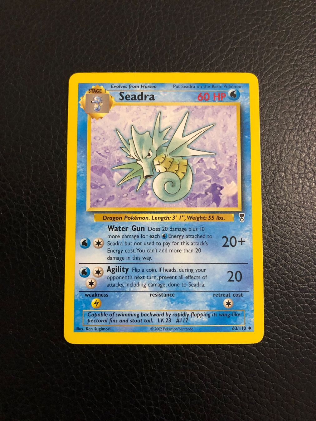 Pokémon Carte collezionabili: Legendary Collection Seadra 63/110 Ab 1 – Usato da Paradiso venduto da Pkmn10