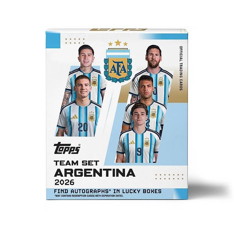 Topps Sammelbilder & Trading cards: Topps Argentina Team Set 2026 Hobby Box SEALED – Gebraucht aus Schaffhausen von Retrogaming90
