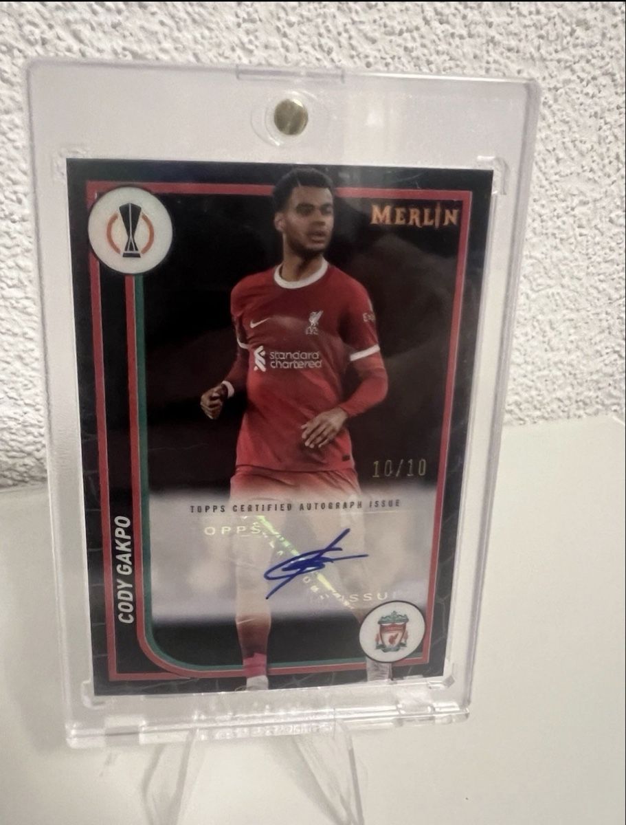 Topps Carte collezionabili: Topps Merlin Cody Gakpo Auto 10/10 – Nuovo (secondo la descrizione) da Neerach venduto da Topps_Sportcards_ZH
