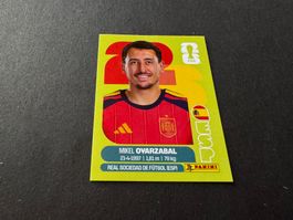 Panini Fifa Fussball WM 2026 Sticker Mikel Oyarzabal ESP 20