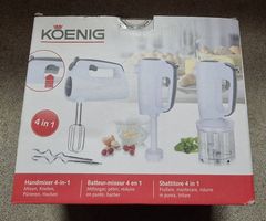 KOENIG Handmixer 4-in-1 Set