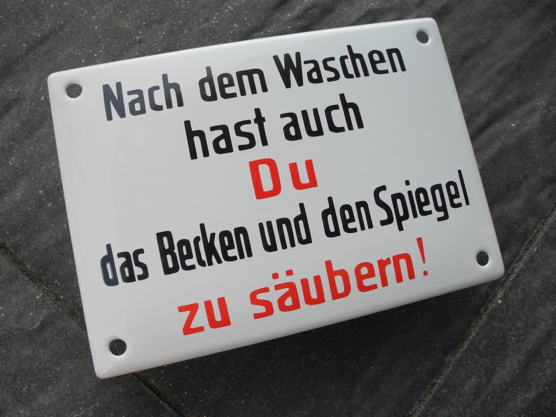 Insegne: HINWEISSCHILD BAD – Nuovo (secondo la descrizione) da Reinach AG venduto da Huckleberrysix 2