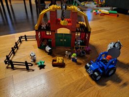 Lego Duplo Grosser Bauernhof mit Traktor, komplett