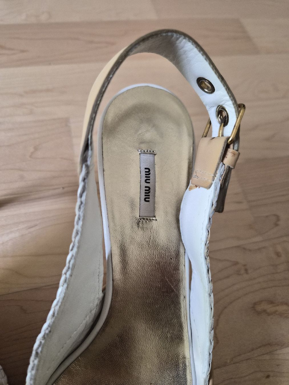 Miu Miu Scarpe da donna: MIU MIU sandals – Usato da Pully venduto da belleisa01 1