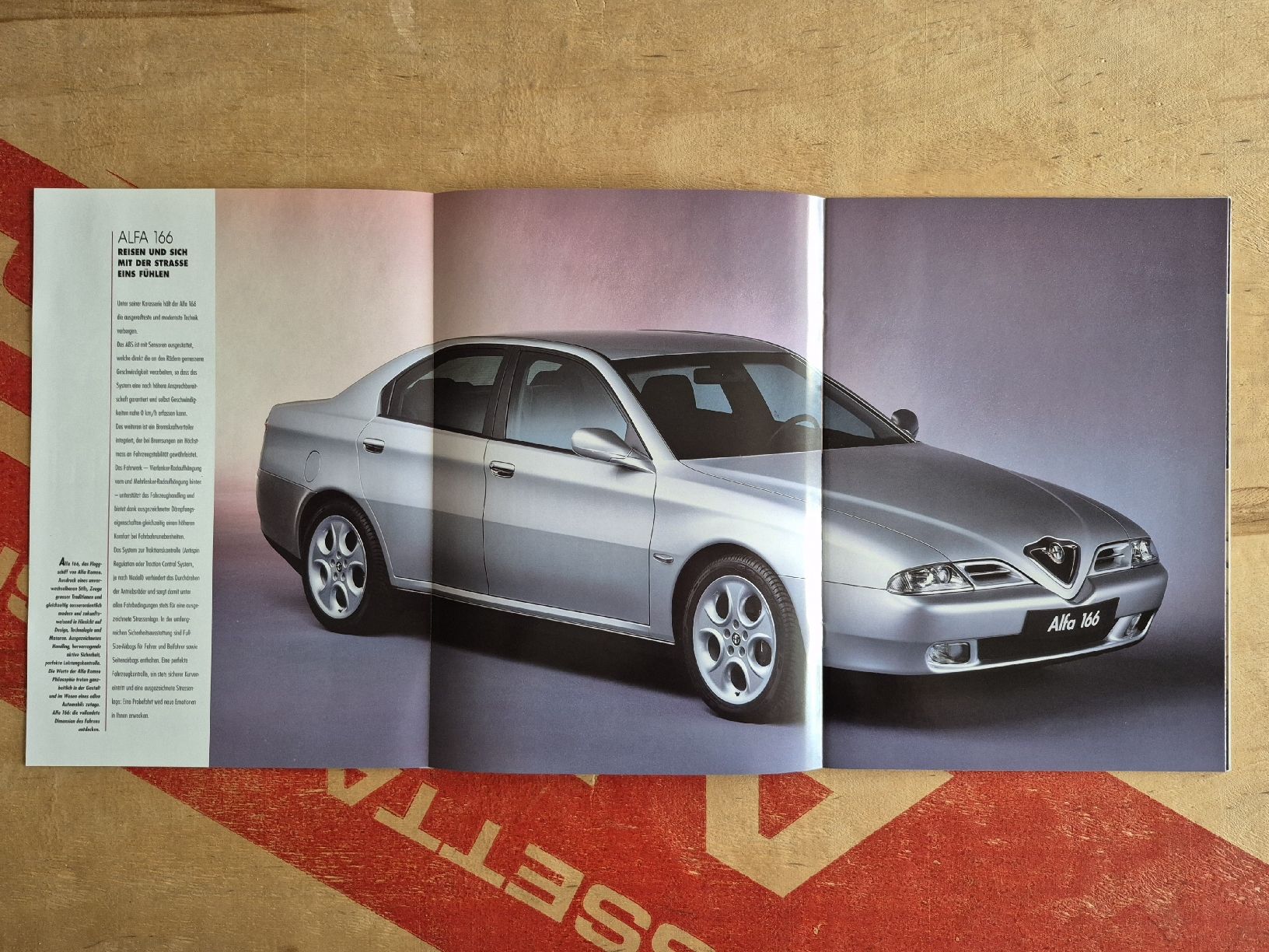 Alfa Romeo Dokumente: Prospekt Alfa Romeo 166 Jg.99 – Neu (gemäss Beschreibung) aus Oberfrittenbach von Alfetta_gtv 2