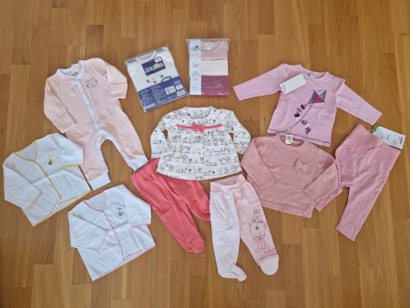 Neu Baby Kleider Set Mädchen Grösse 62 68