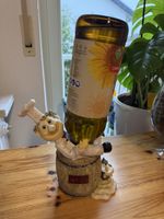Lustige Weinflaschenhalter Figur - Deko für Weinfreunde!