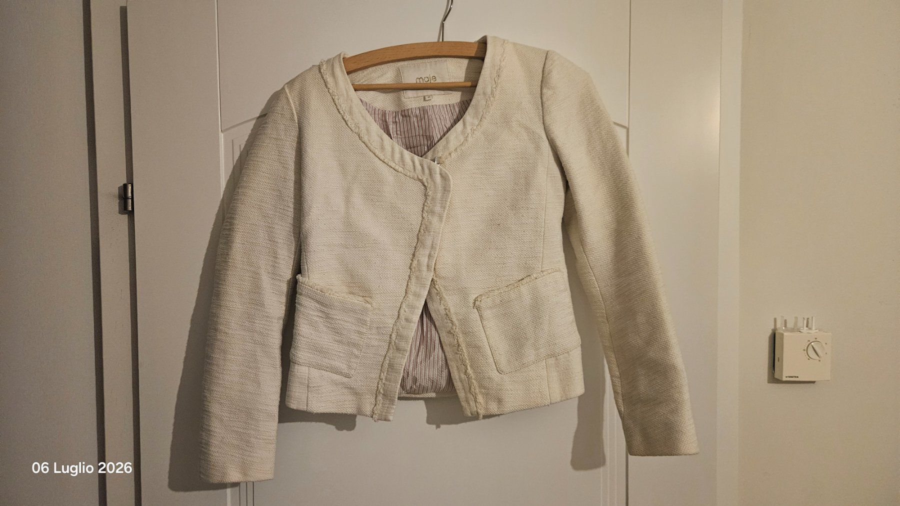 Maje Giacche: Giacca Maje donna beige/ecru taglia 36 – Usato da Pregassona venduto da dmo_prq2