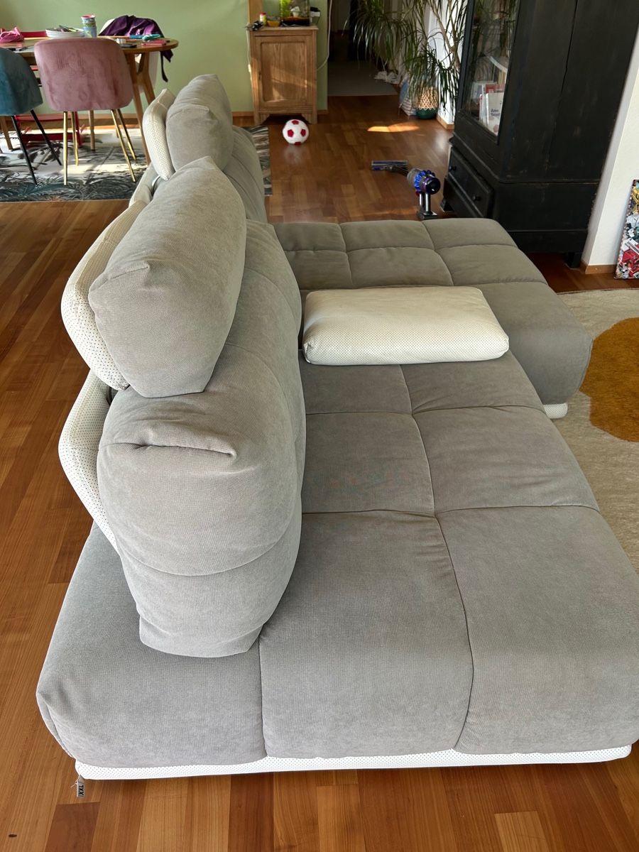 Divani: Canapé gris style moderne bubble 3 parties – Usato da Bern venduto da rob_x2nn 2