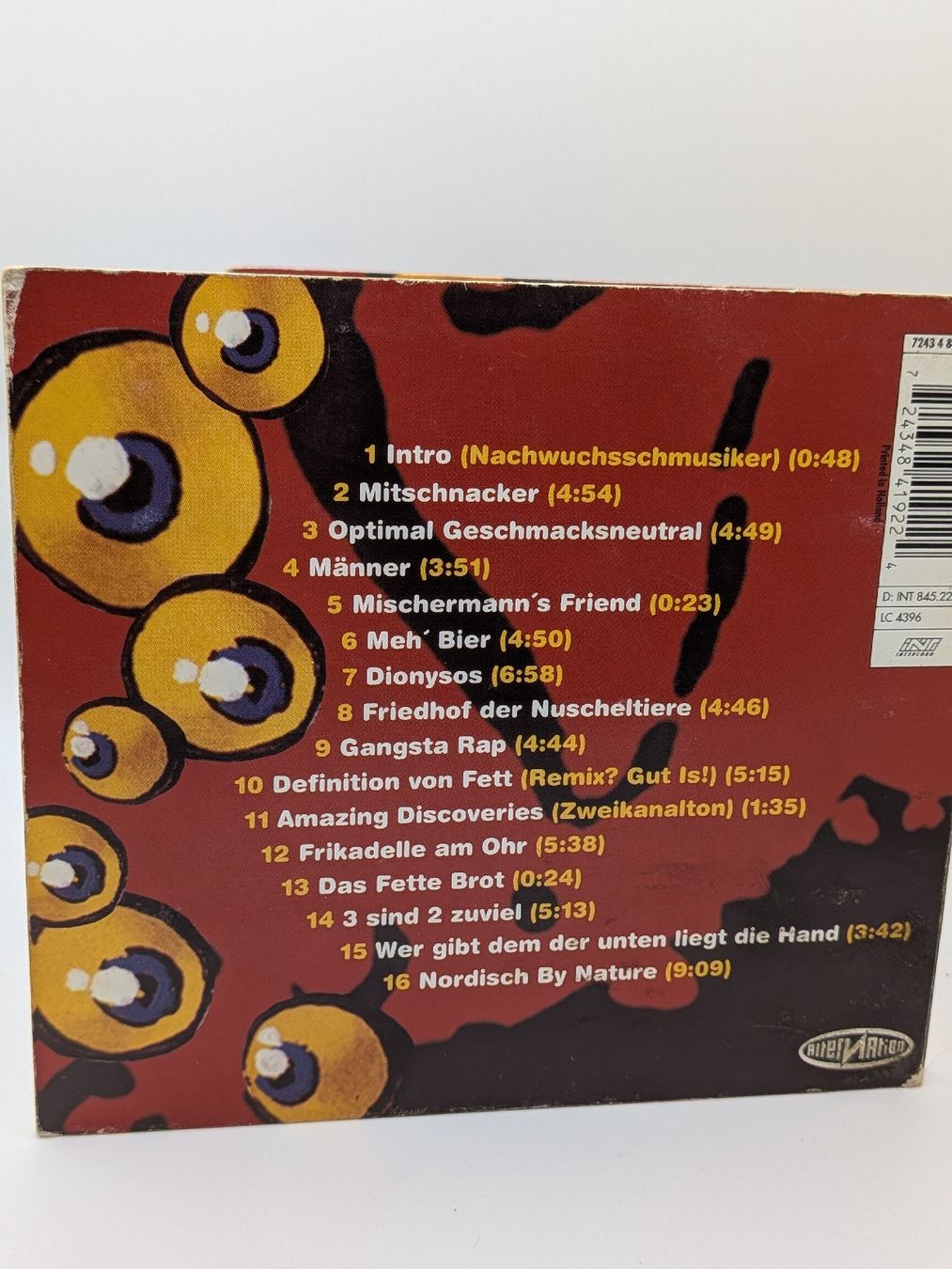 CDs: Fettes Brot - Auf Einem Auge Blöd - Kult CD – Gebraucht aus Liebefeld von Loopinfility 2